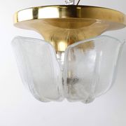 Lustre vintage de Glashutte Limburg, 1960