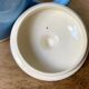 Old sky blue Digoin coffee maker
