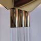 Magnificent and rare german floor lamp signed vereinigte werkstätten