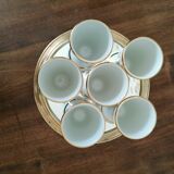 Set of 6 mazagrans