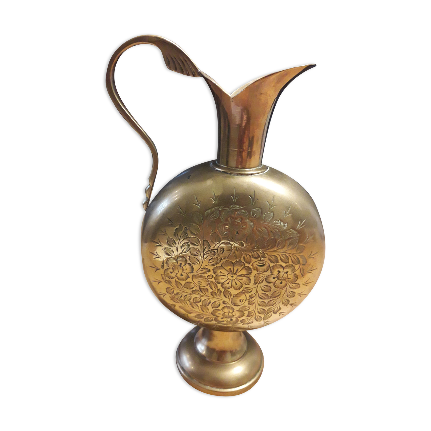 Brass pitcher