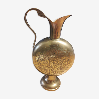 Brass pitcher