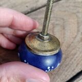 Genuine stoneware door knobs