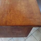 Vintage metal wooden desk and frame