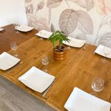 Large extendable dining table - Claw feet - Seats 12