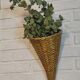 Panier rotin corne d'abondance