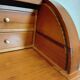 Wooden curtain secretary
