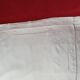 Pillowcase hand-embroidered thread monogram E.D.