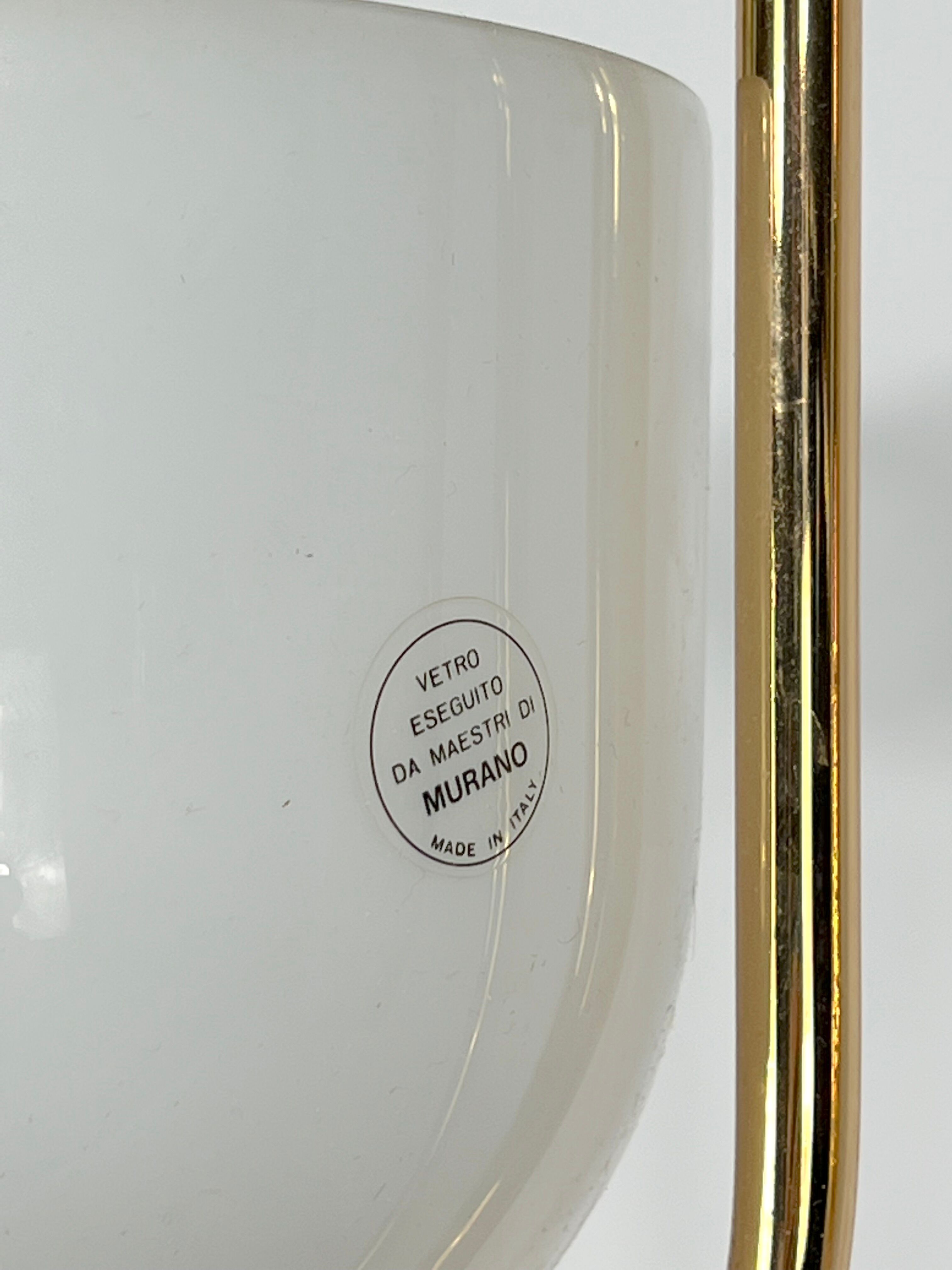 Vintage Fontana Arte style table lamp from 70s