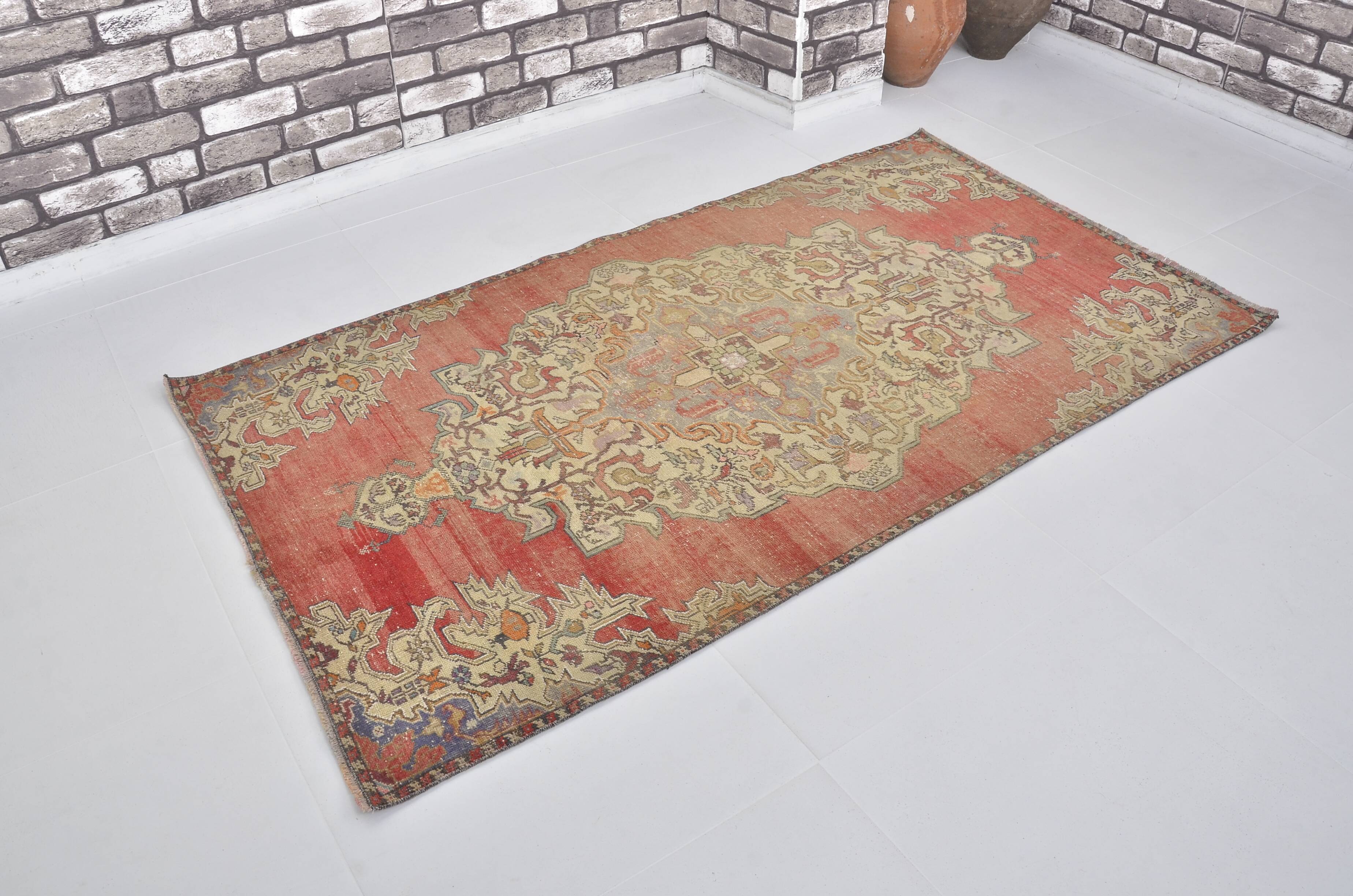 Red & Beige Oushak Rug sku 2489