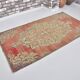 Tapis Oushak rouge et beige sku 2489
