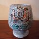 Small design vase 1960 fat lava