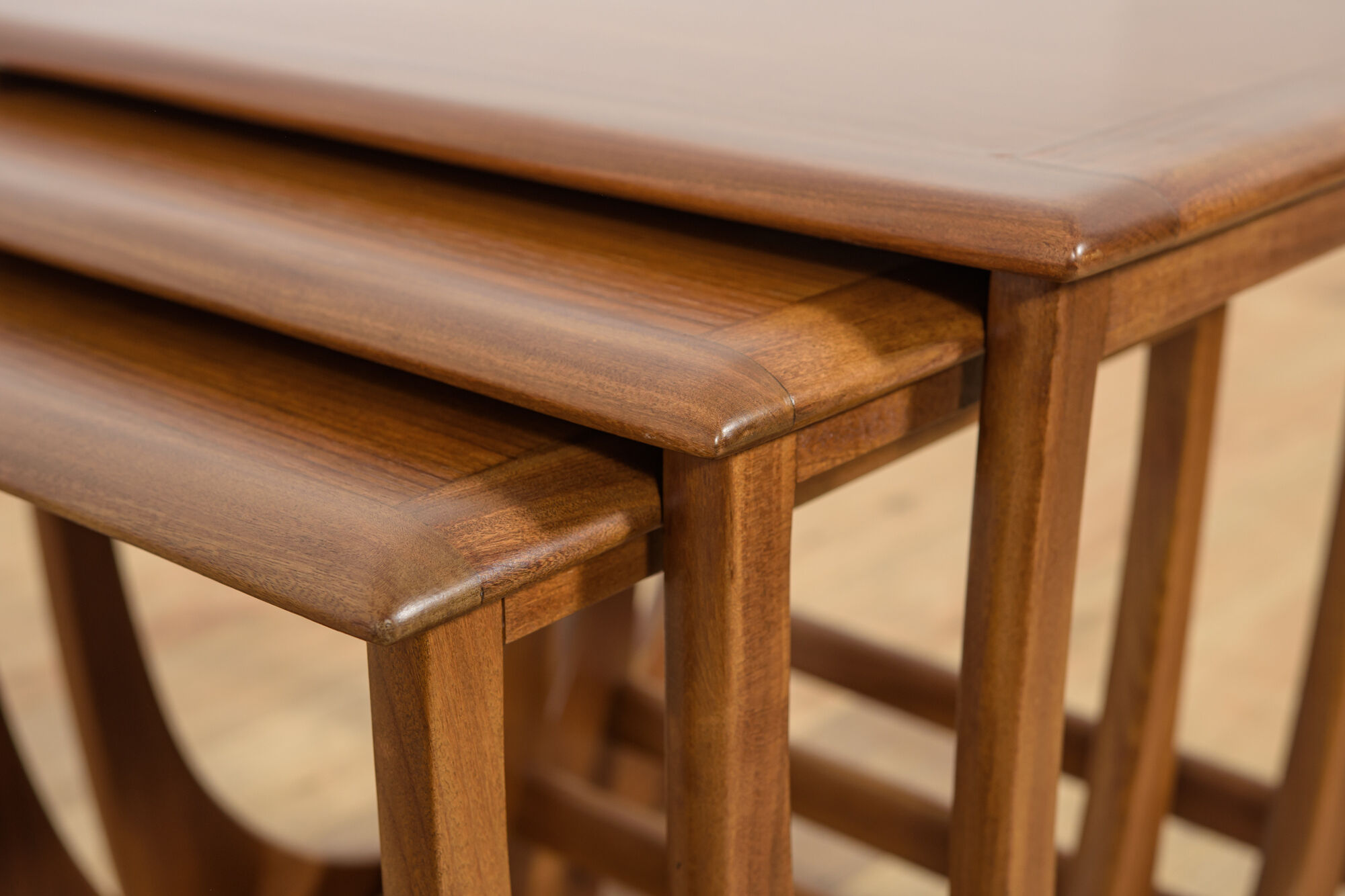 Mid-Century Nesting Tables by Victor Wilkins for G-Plan, United Kingdom, 1960s, Set of 3