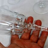 Vintage cut crystal wine glass Cristal d'Arques Chantelle Lady victoria