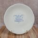 Assiette ancienne Gien décor bleu – panier fleuri – 24 cm