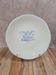 Assiette ancienne Gien décor bleu – panier fleuri – 24 cm