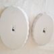 Set of 2 small oval dishes, Sarreguemines Digoin