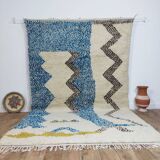Handmade wool Berber rug 312x193 cm