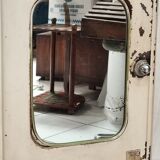 Metal medicine cabinet mirror