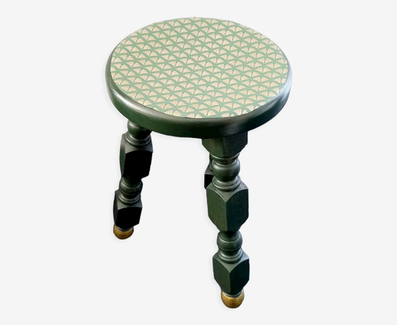 Tabouret tripode vintage