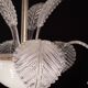 Luxury Barovier & Toso Chandelier, Murano Pulegoso Glass, 1950s