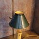 Vintage antique bronze hot water bottle lamp