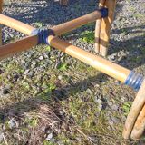 Set of 6 rattan chairs