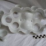 Porcelain egg service at the end of the 19th century
