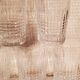 Set of 5 crystal glasses of Baccarat model Nancy