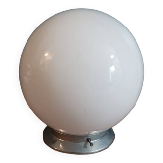 Ceiling light globe opaline metal support Dps 0124003