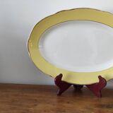 Set of flat plates and Lunéville dish
