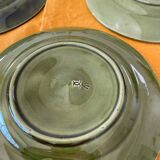 Set of 4 snail plates