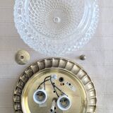 Plafonnier vintage Rudolf Zimmermann Bamberg (L-0164)