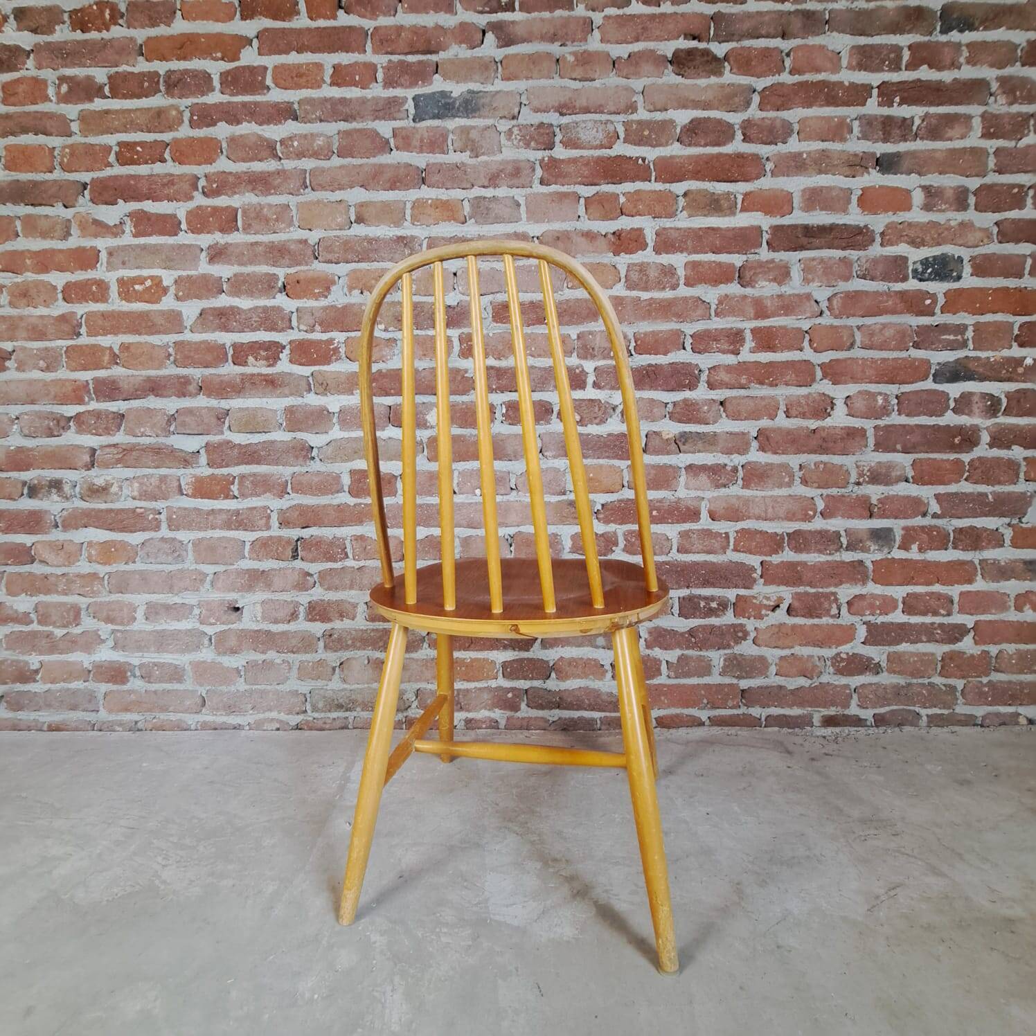 Ensemble de chaises en bois, Suède 1960