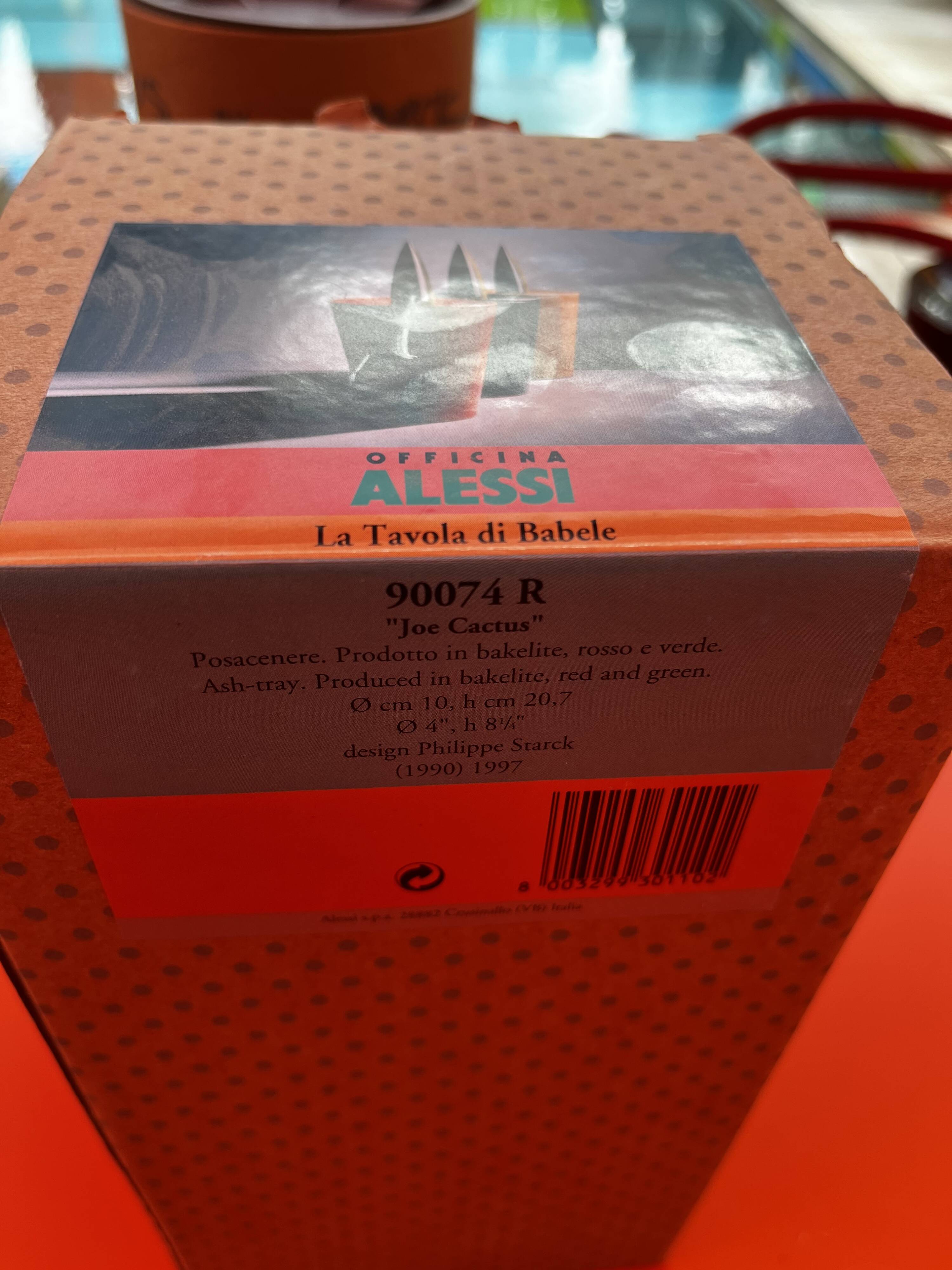 Joe Cactus Starck Ashtray, Alessi, 1990's (First Edition)