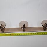 Vintage smoked plexiglass coat rack from the 70