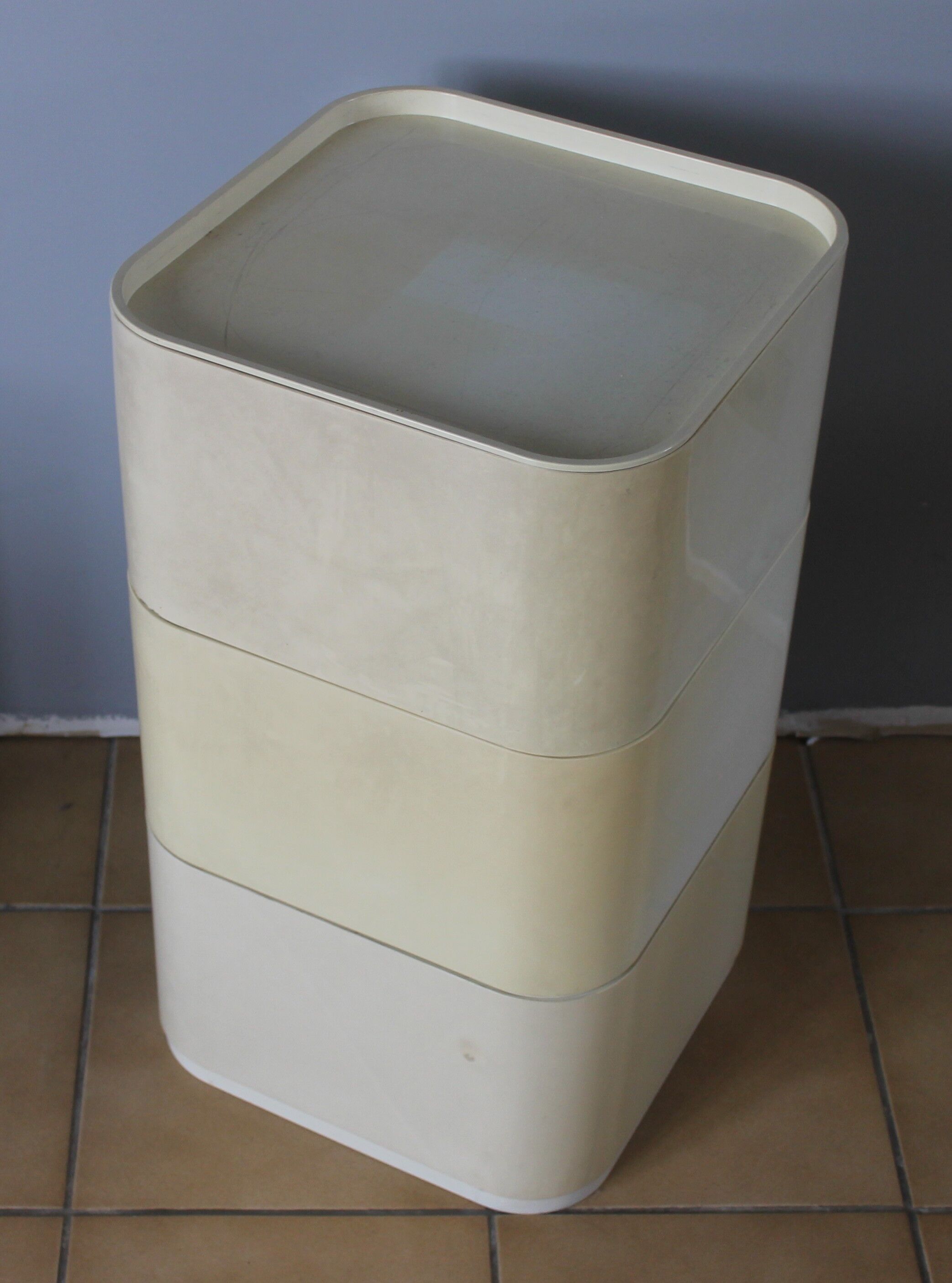 Castelli modular low furniture for Kartell 1970