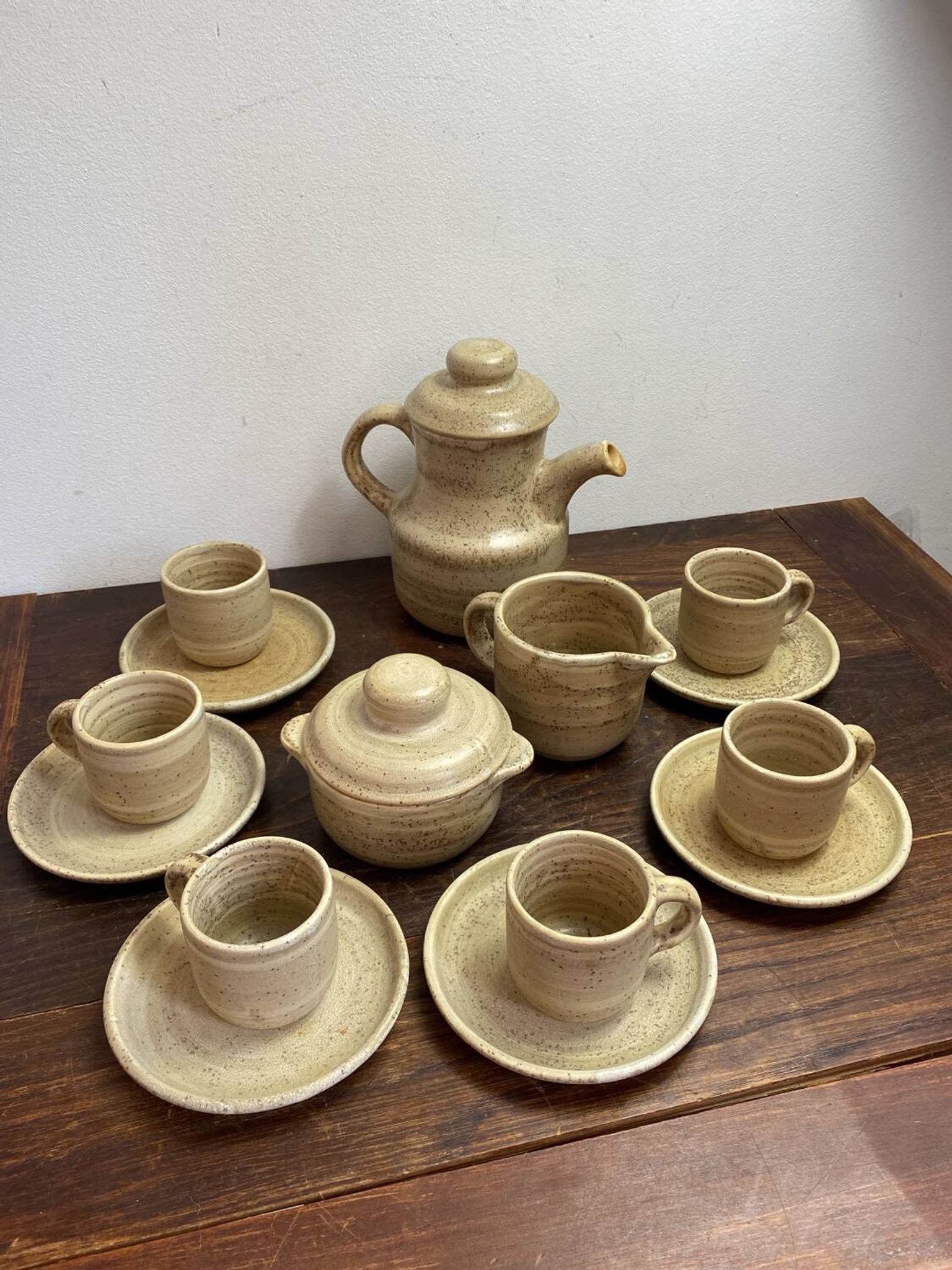 Niderviller stoneware coffee/tea service