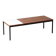 Modernist two color minimalist coffee table, 1960s