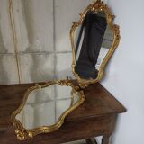Pair of mirror style rockery 54x85 cm