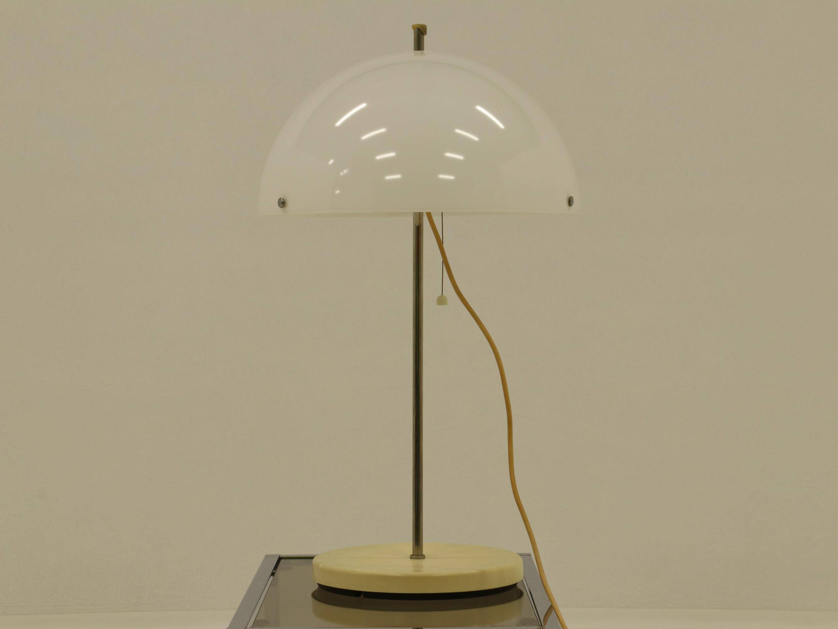 Mushroom Table Lamp by Fagerhults Sweden, 1970s
