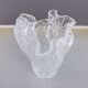 Folded glass vase 1970