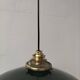 Suspension in green opaline