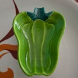 Duo of firm vegetable ceramic bowls