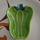 Duo of firm vegetable ceramic bowls