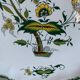 Large earthenware dish Digoin Sarreguemines