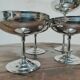 6 stainless steel standing dessert cups by Rémy letang