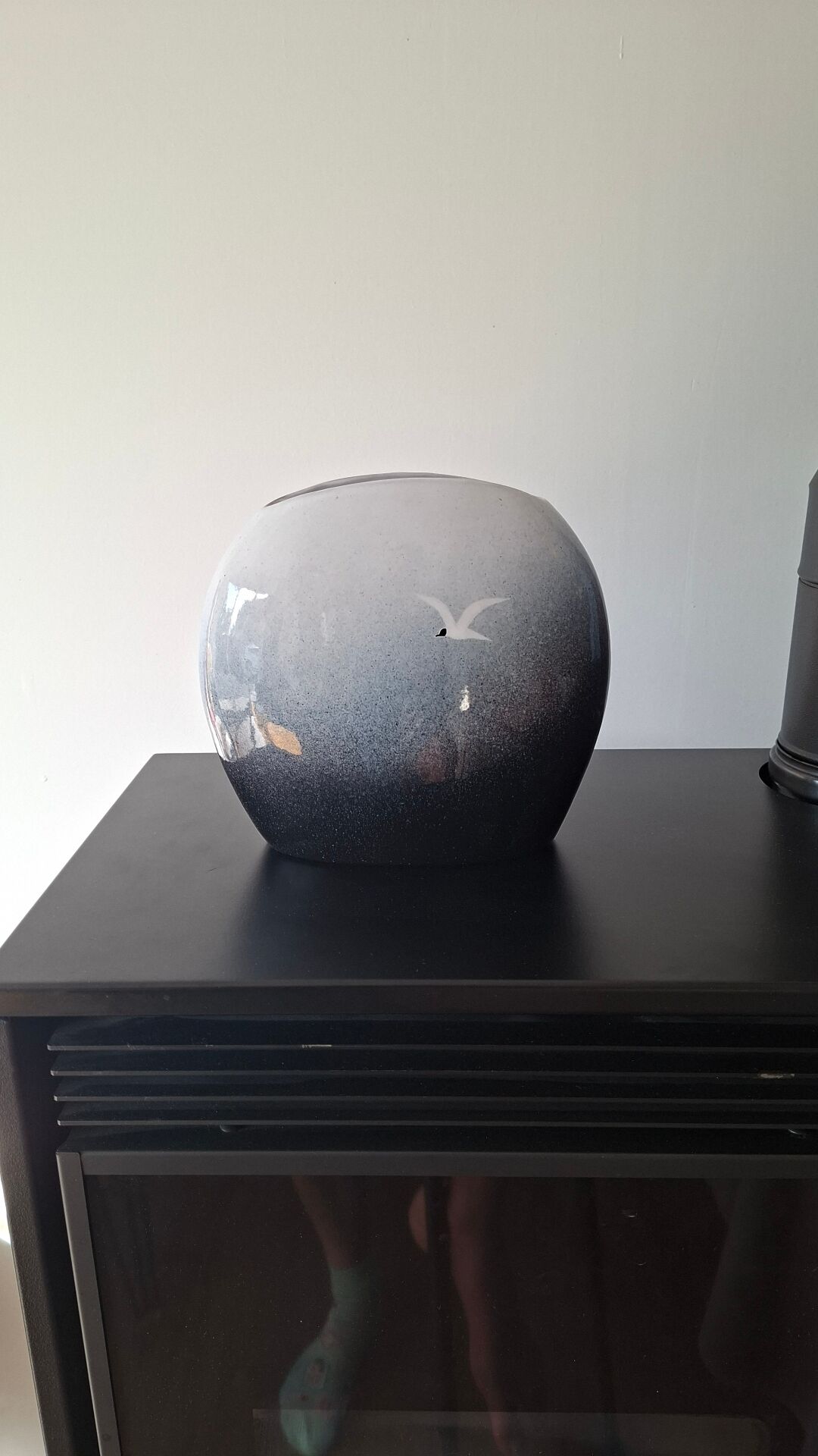 Vase Nittsjö Keramik (Måsen conçu par Thomas Hellström)