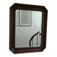 Bevelled octagonal mirror