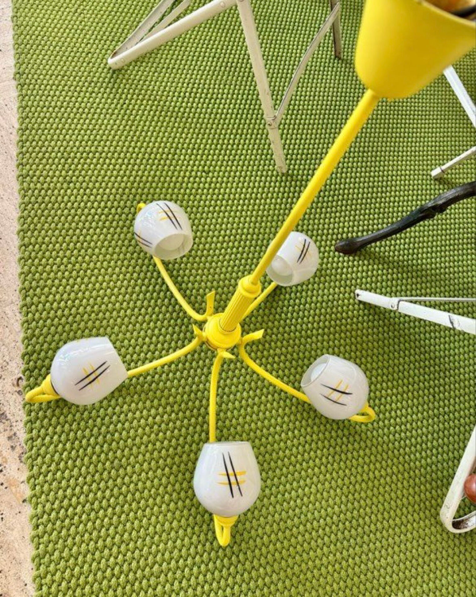 Luminaire spider vintage